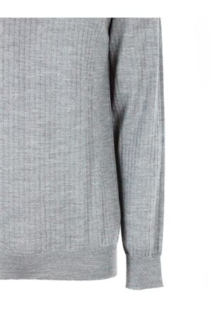 Polo in lana merino grigia ROBERTO COLLINA | 253M03004M0318